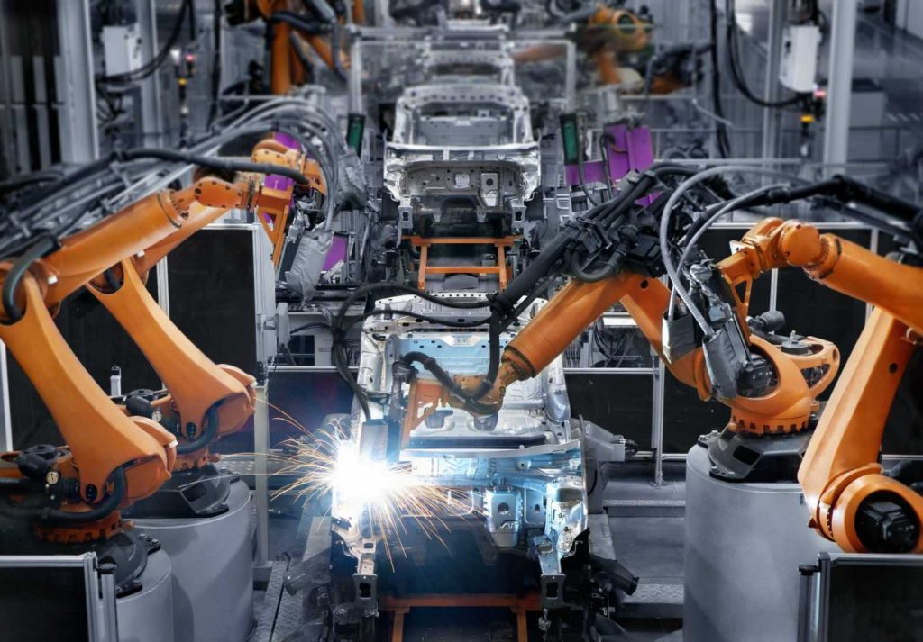 Growth in electric vehicle manufacturing drives industrial robot sales to record highs in North America